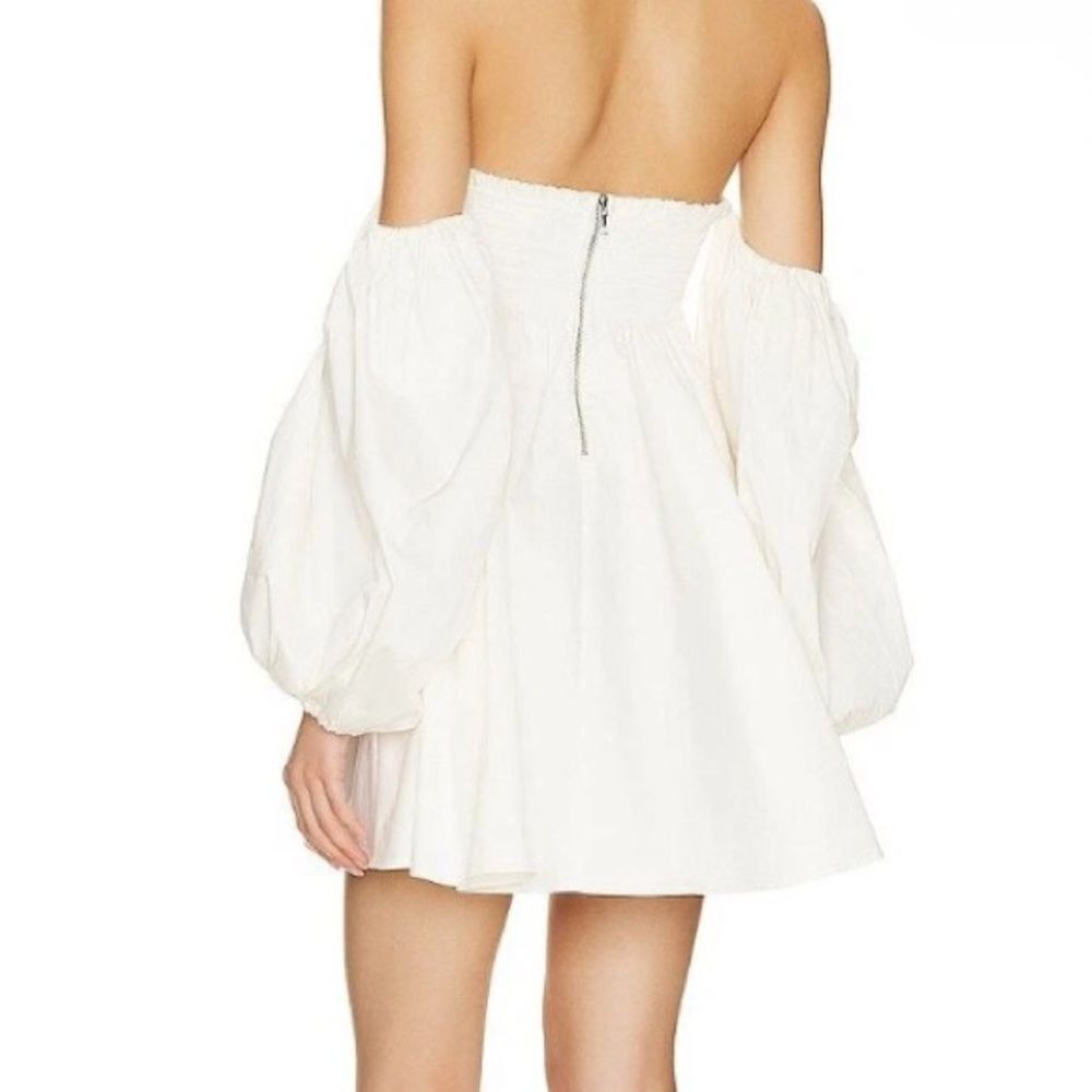 For Love And Lemons Saint Lucia Mini Dress White
Puff sleeve bridal Revolve M - Picture 2 of 12